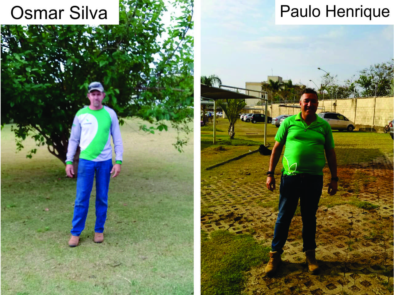 Paisagistas Osmar da Silva e Paulo Henrique Góes Paisagistas Osmar da Silva e Paulo Henrique Góes
