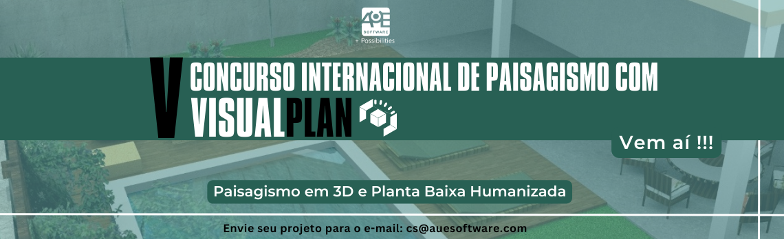 5º Concurso Internacional de Paisagismo em 3D e Planta Baixa Humanizada com VisualPLAN