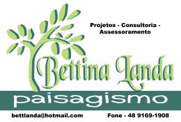 Logomarca de Paisagista Bettina Landa