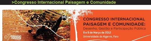 Congresso Internacional em Portugal: Paisagem e Comunidade 