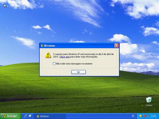 Fim do windows XP