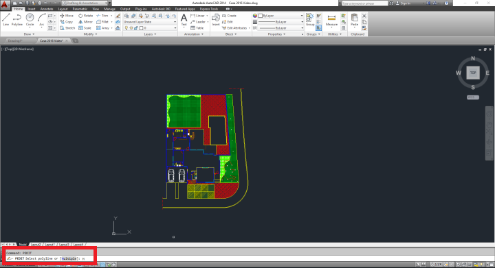 AutoLANDSCAPE 2016: Como converter linhas comuns em polylines no AutoCAD