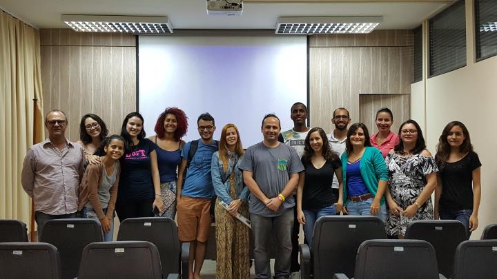 Encontro com alunos na Universidade Federal do Rio Grande do Norte