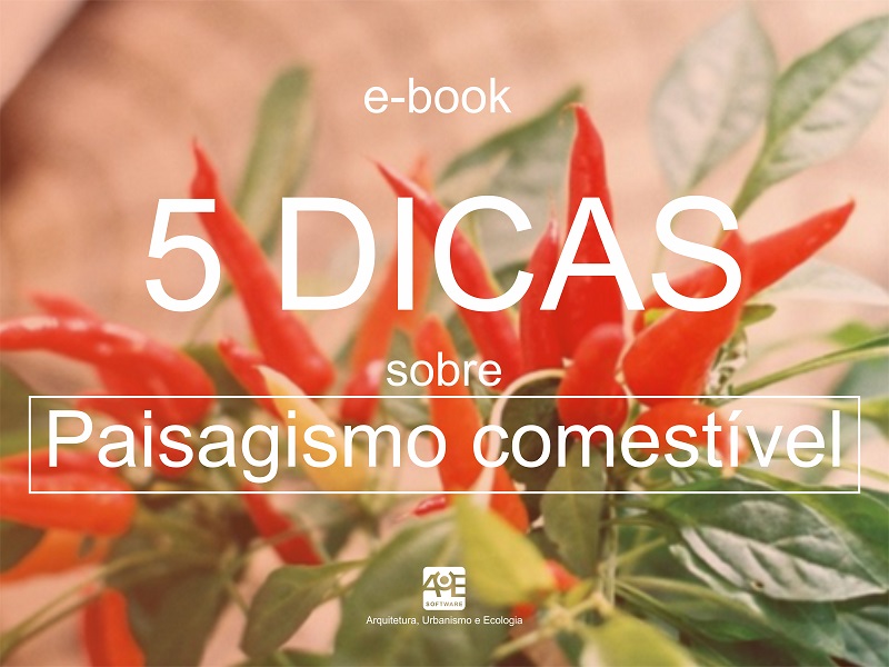 Paisagismo Comestível: AuE Software lança E-book GRATUITO com 5 dicas para o seu jardim comestível