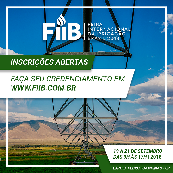 FIIB 2018 - Feira Internacional da Irrigação Brasil