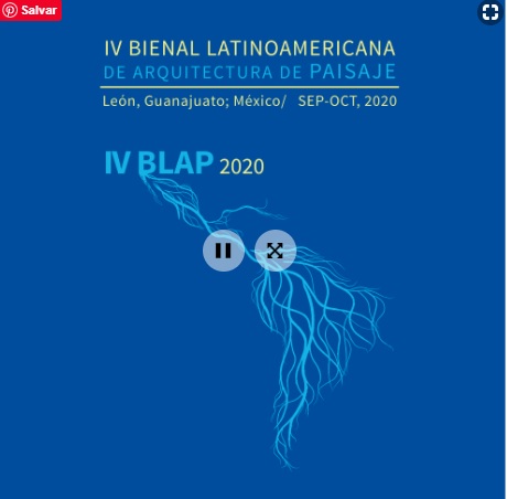 IV Bienal Latinoamericana de Arquitetura da Paisagem IV BLAP