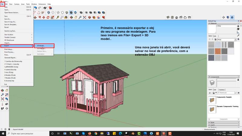 PhotoLANDSCAPE: Como incluir objetos em 3D diretamente no programa