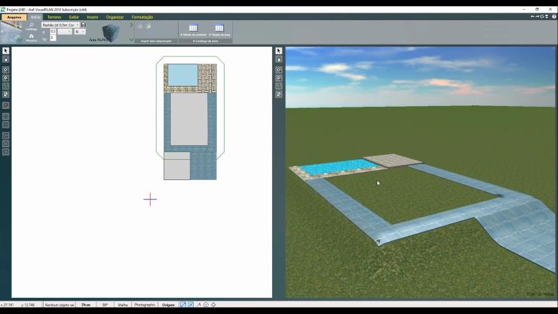 Resultado del material aplicado en el programa VisualPLAN