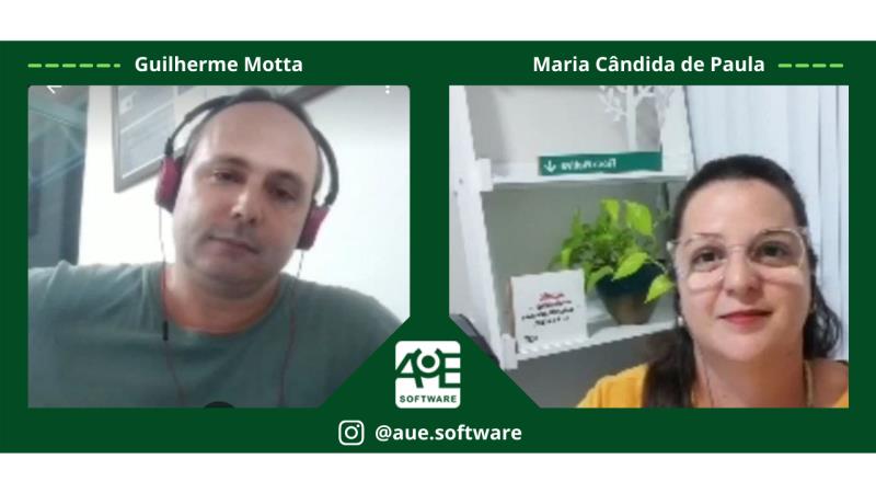 Live com Guilherme Motta e Maria Cândida de Paula