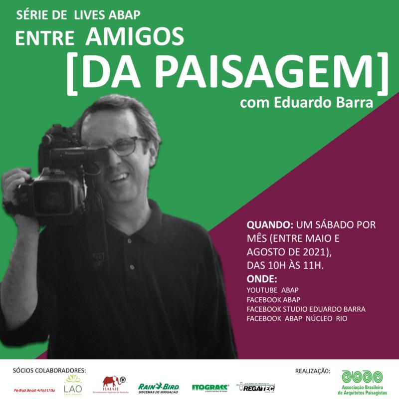 Live “Entre Amigos da Paisagem” - com  Eduardo Barros