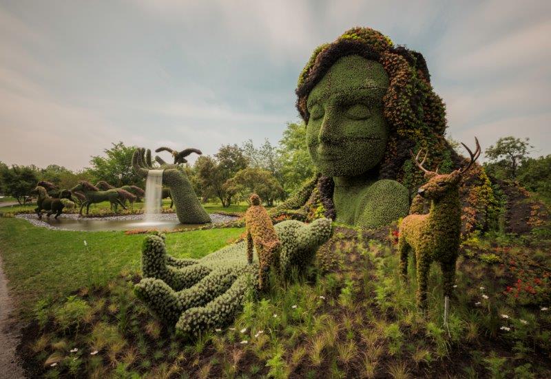 Arte em Jardins - A Topiaria e Mosaicultura