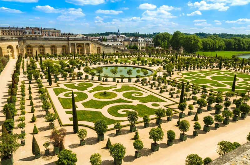 Jardim do Palácio de Versalhes