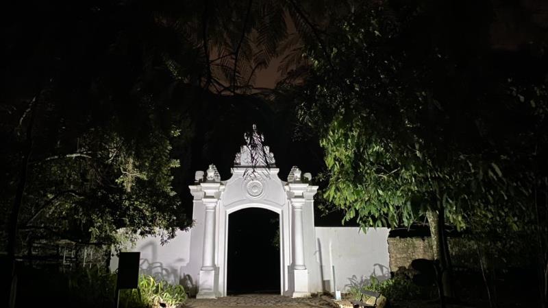 Jardim Botânico do Rio de Janeiro sob a luz da lua