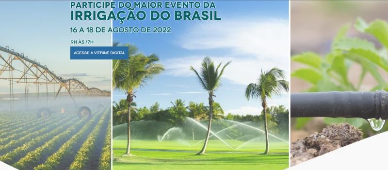 A Feira Internacional de Irrigação Brasil está chegando!
