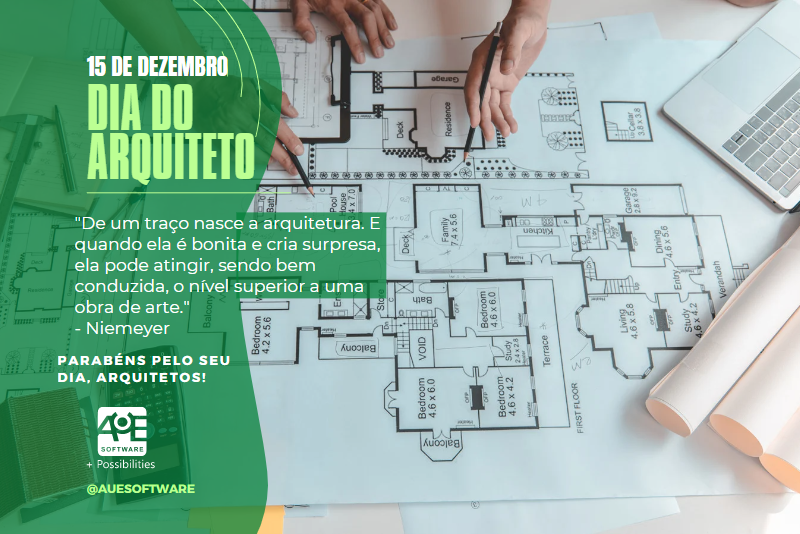15 de dezembro é Dia do Arquiteto no Brasil!