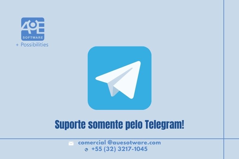 Estamos atendendo pelo Telegram!