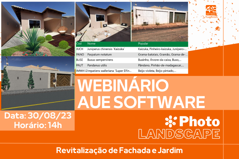 Webinários AuE Software: PhotoLANDSCAPE