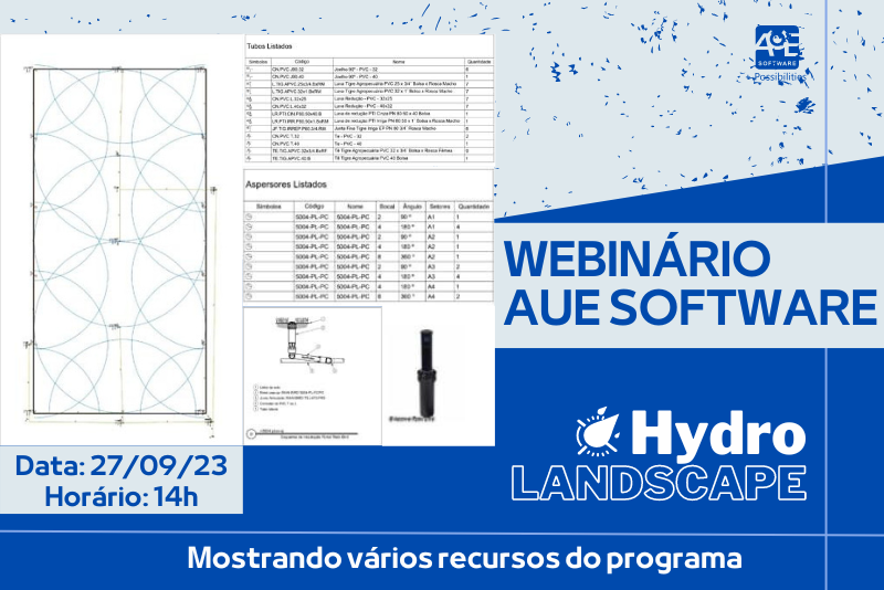 Webinários AuE Software:HydroLANDSCAPE
