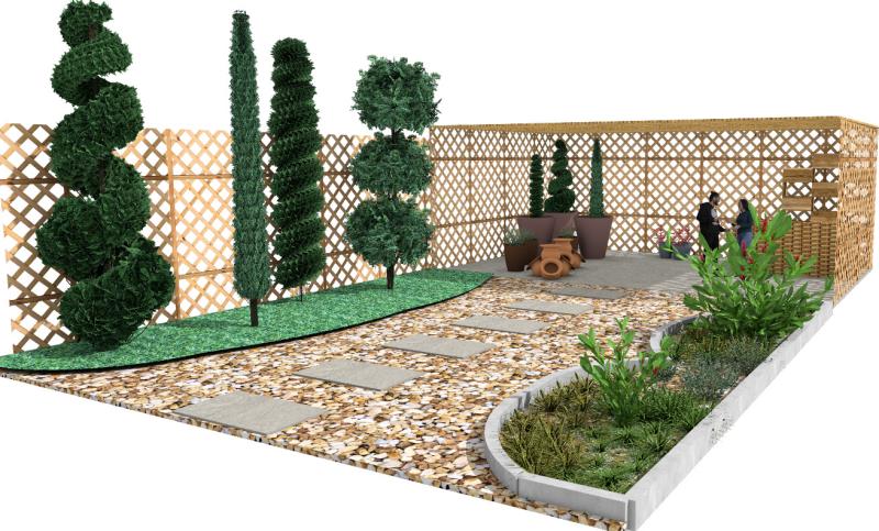 Perfeitas para o seu jardim: plantas realistas em 3D