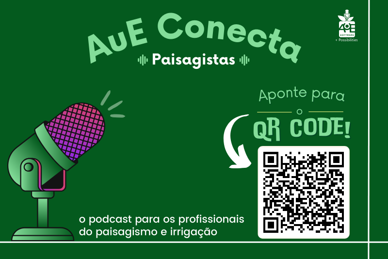  AuE Conecta Paisagistas & Irrigantes, QR Code