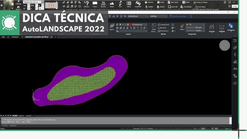 AutoLANDSCAPE 2022: Desenhando Forrações em Ilhas