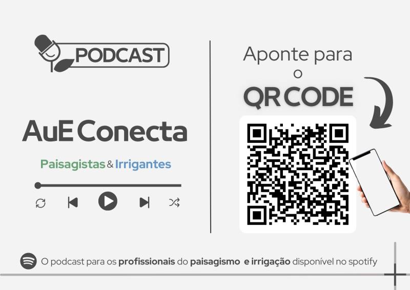  QR Code AuE Conecta Paisagistas e Irrigantes