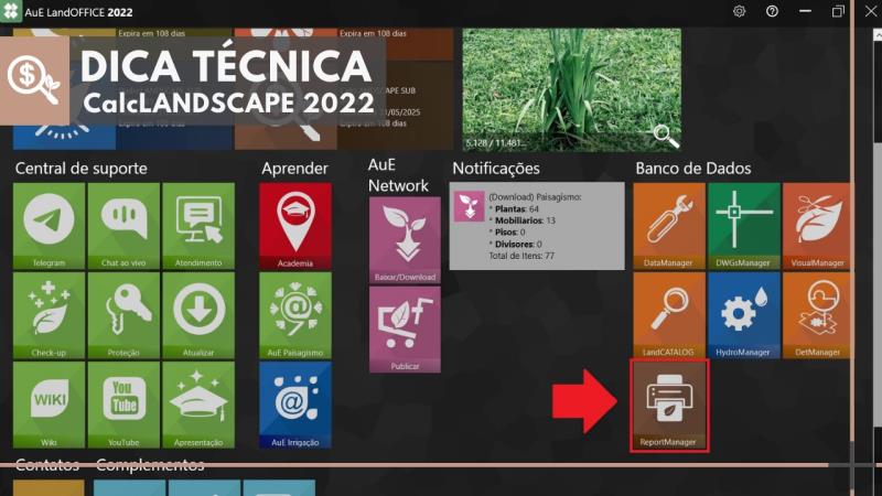 CalcLANDSCAPE 2022: Aprimorando seu Relatório de Orçamento com o Reportmanager