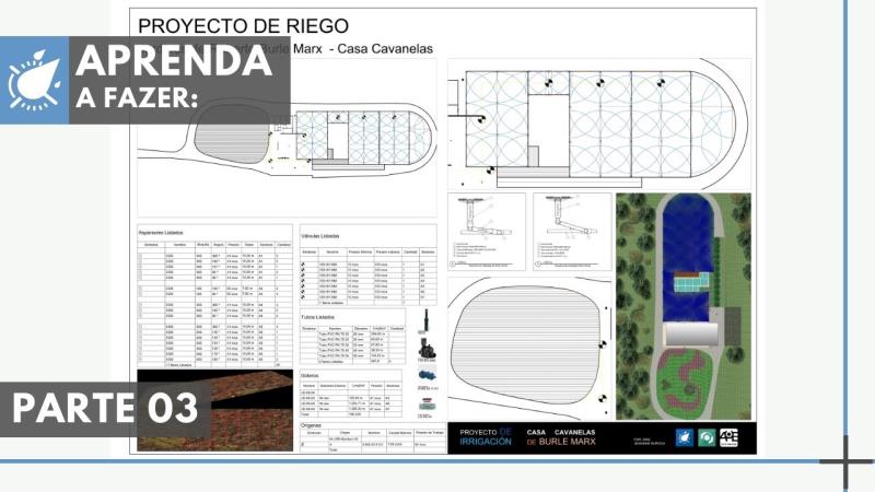 Webinário Parte 3: Aprenda a Criar o Projeto de Irrigação do Jardins de Burle Marx da Casa Cavanelas