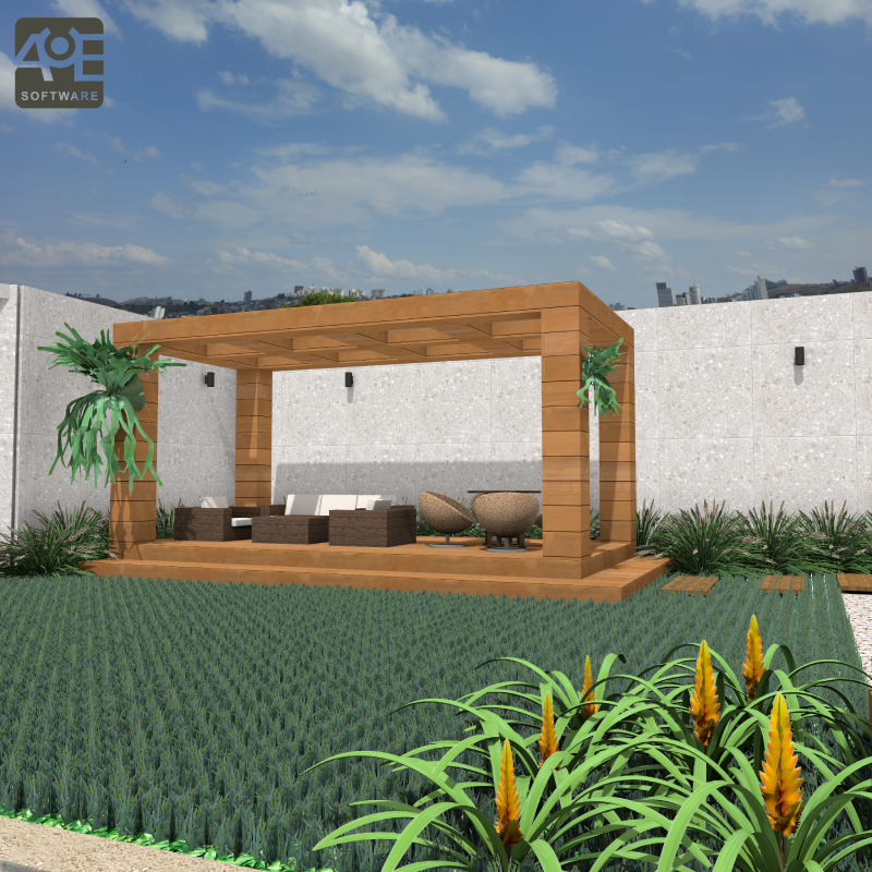 Imagem renderizada no VisualPLAN.