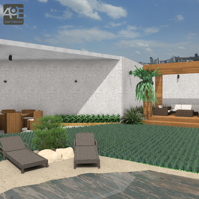 Imagem renderizada no VisualPLAN.