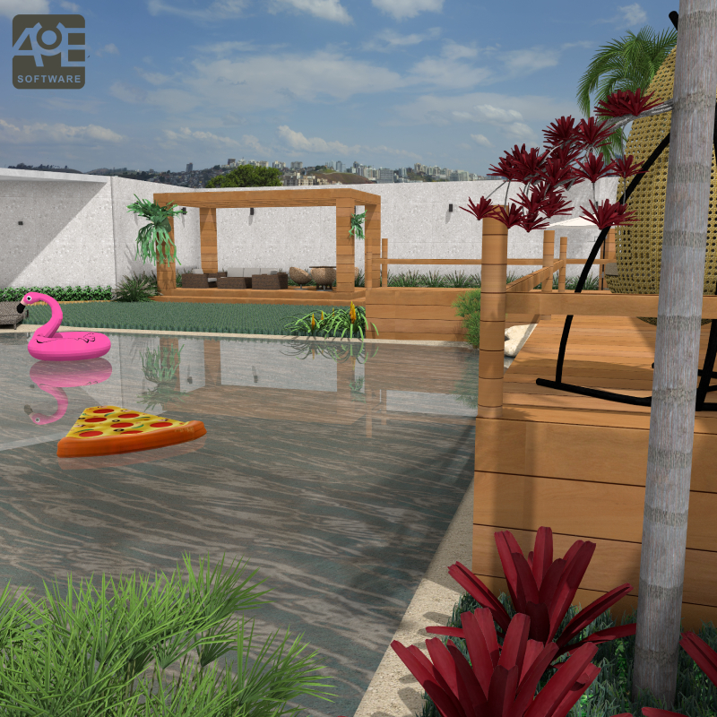 Imagem renderizada no VisualPLAN.