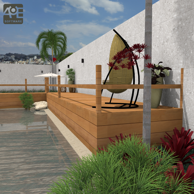 Imagem renderizada no VisualPLAN.