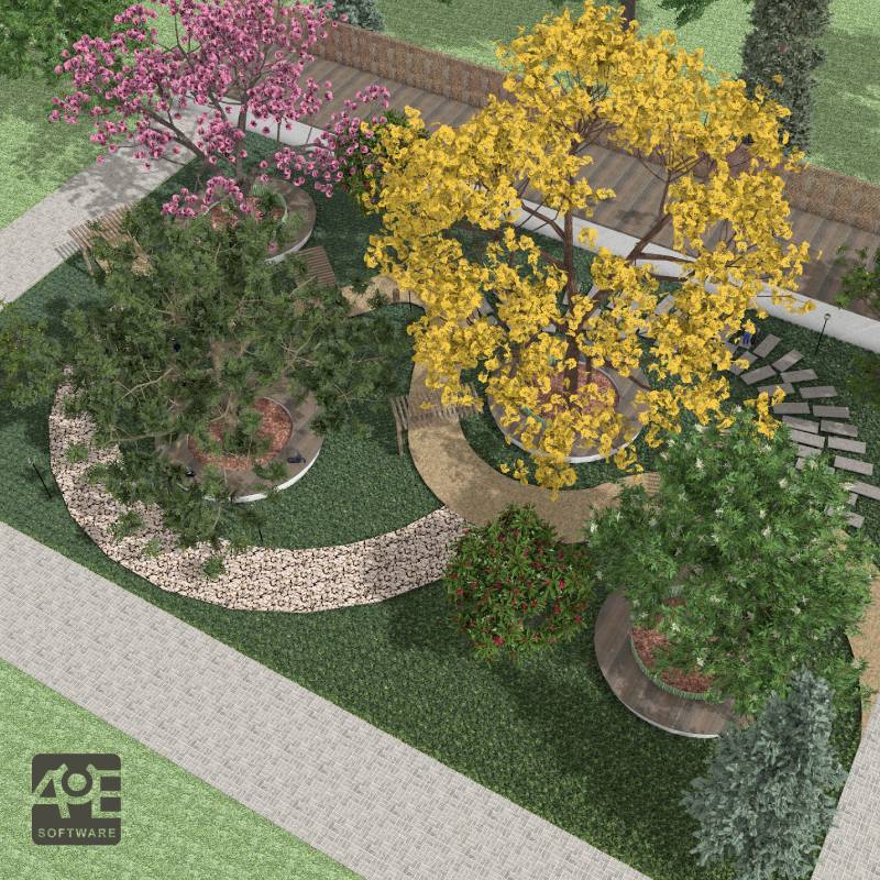 Imagem renderizada no VisualPLAN.