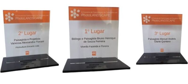  Troféu físico da edição de 2024