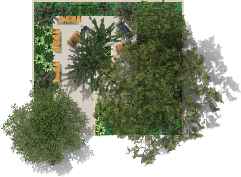 Imagem renderizada no VisualPLAN.