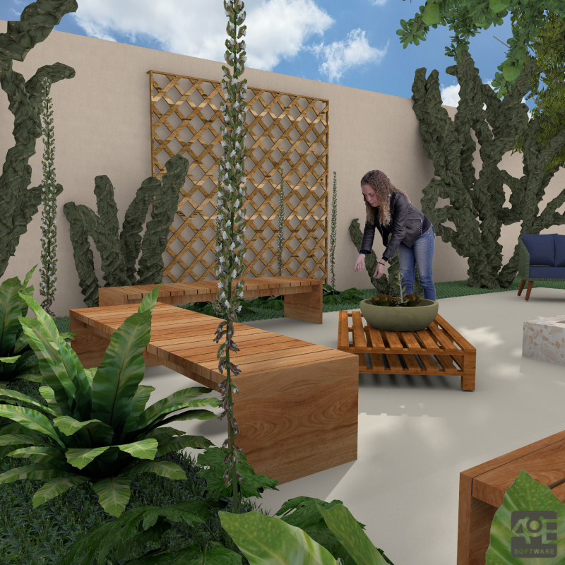 Imagem renderizada no VisualPLAN.