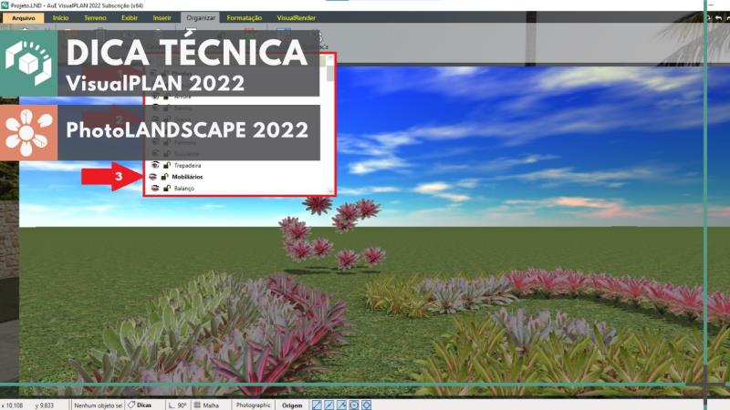 VisualPLAN + PhotoLANDSCAPE 2022: Como aplicar a IA da AuE EXPERT sem modificar suas plantas