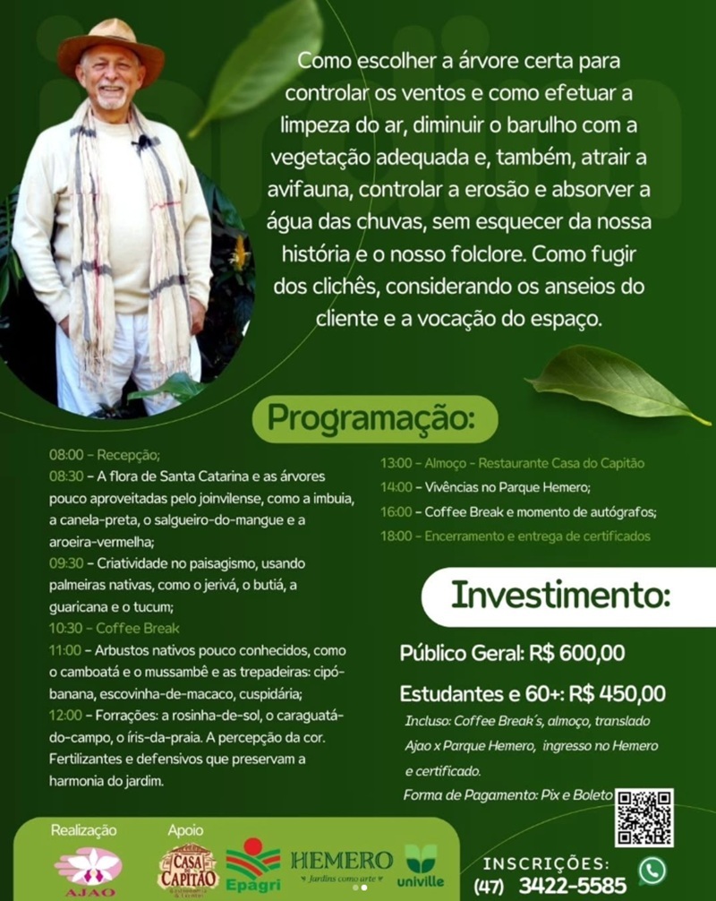 Programação do evento