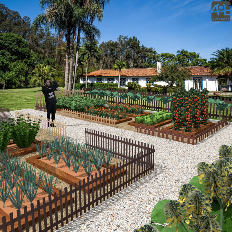 Imagem renderizada no VisualPLAN.