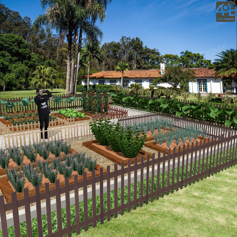 Imagem renderizada no VisualPLAN.