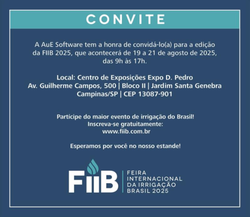 Convite do evento