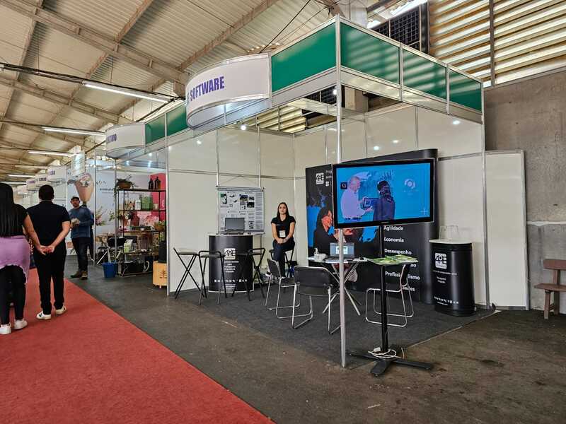  Estande da AuE Software