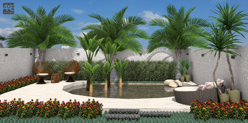 Imagem renderizada no VisualPLAN.