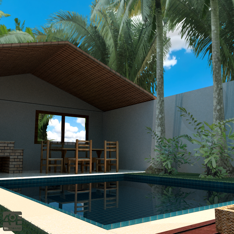 Projeto feito com o software VisualPLAN. 