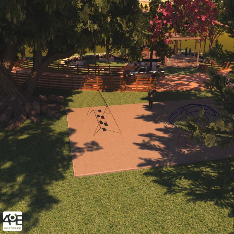Imagem renderizada no VisualPLAN. A imagem foi gerada com a atualização BETA do renderizador LuxCore.