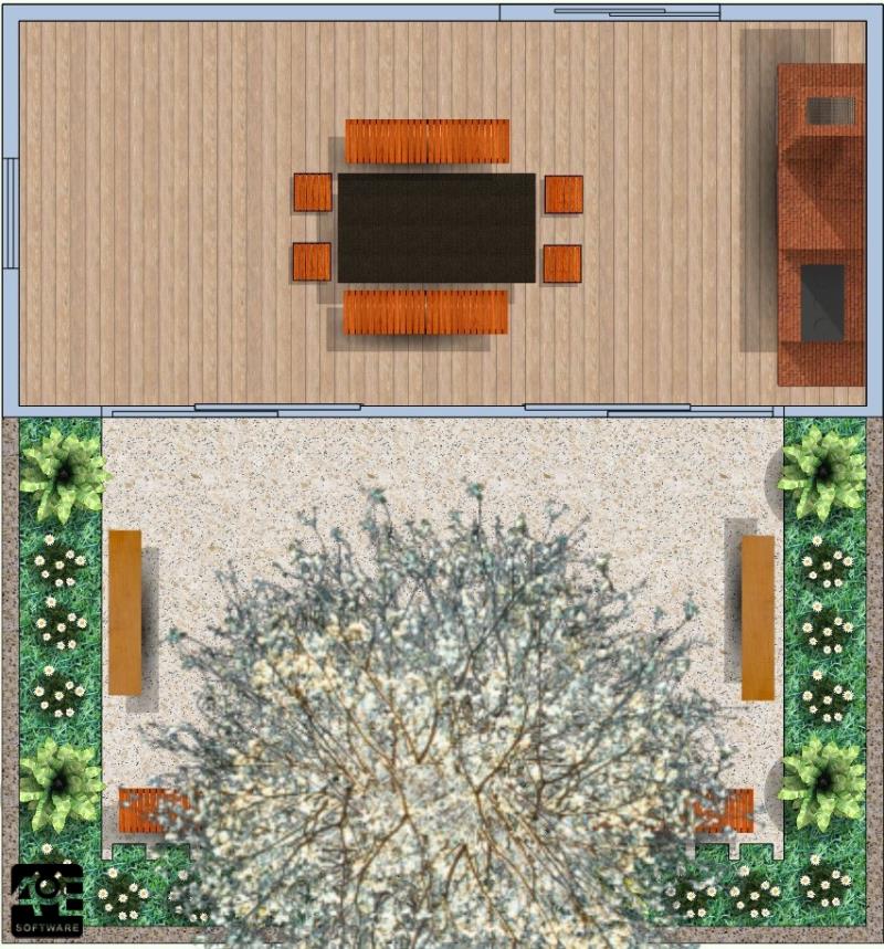 Imagem 2D elaborada no VisualPLAN.
