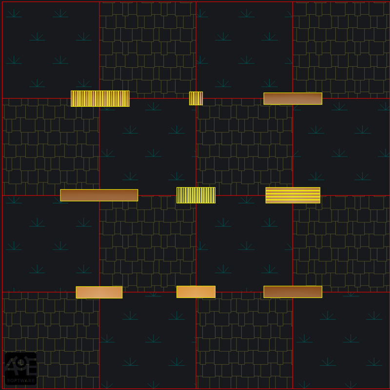 Imagem 2D elaborada no AutoLANDSCAPE.