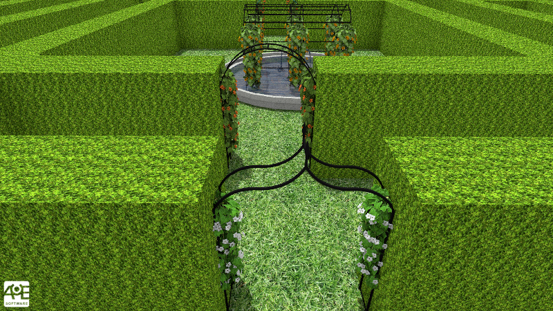 Imagens 3D elaborada no VisualPLAN.