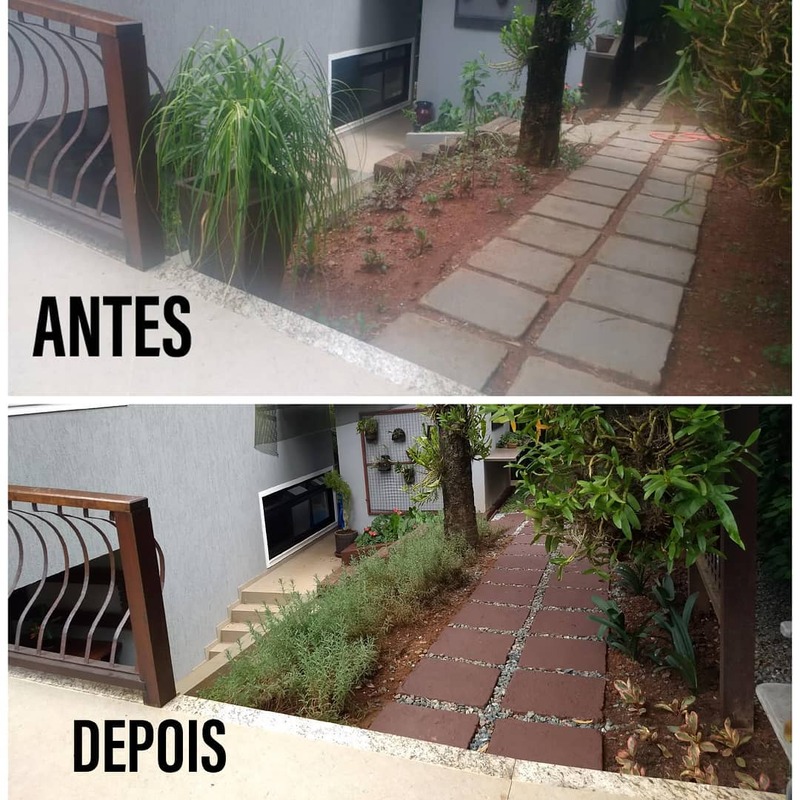  Paisagismo realizado por Guilherme Silva Vieira
