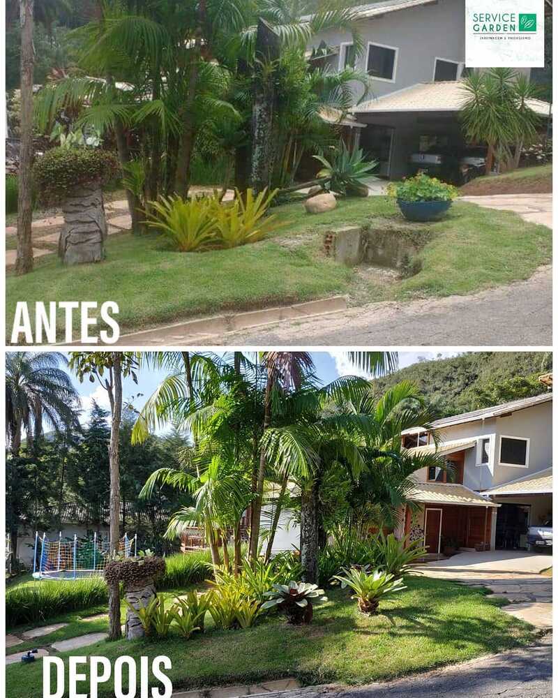  Paisagismo realizado por Guilherme Silva Vieira